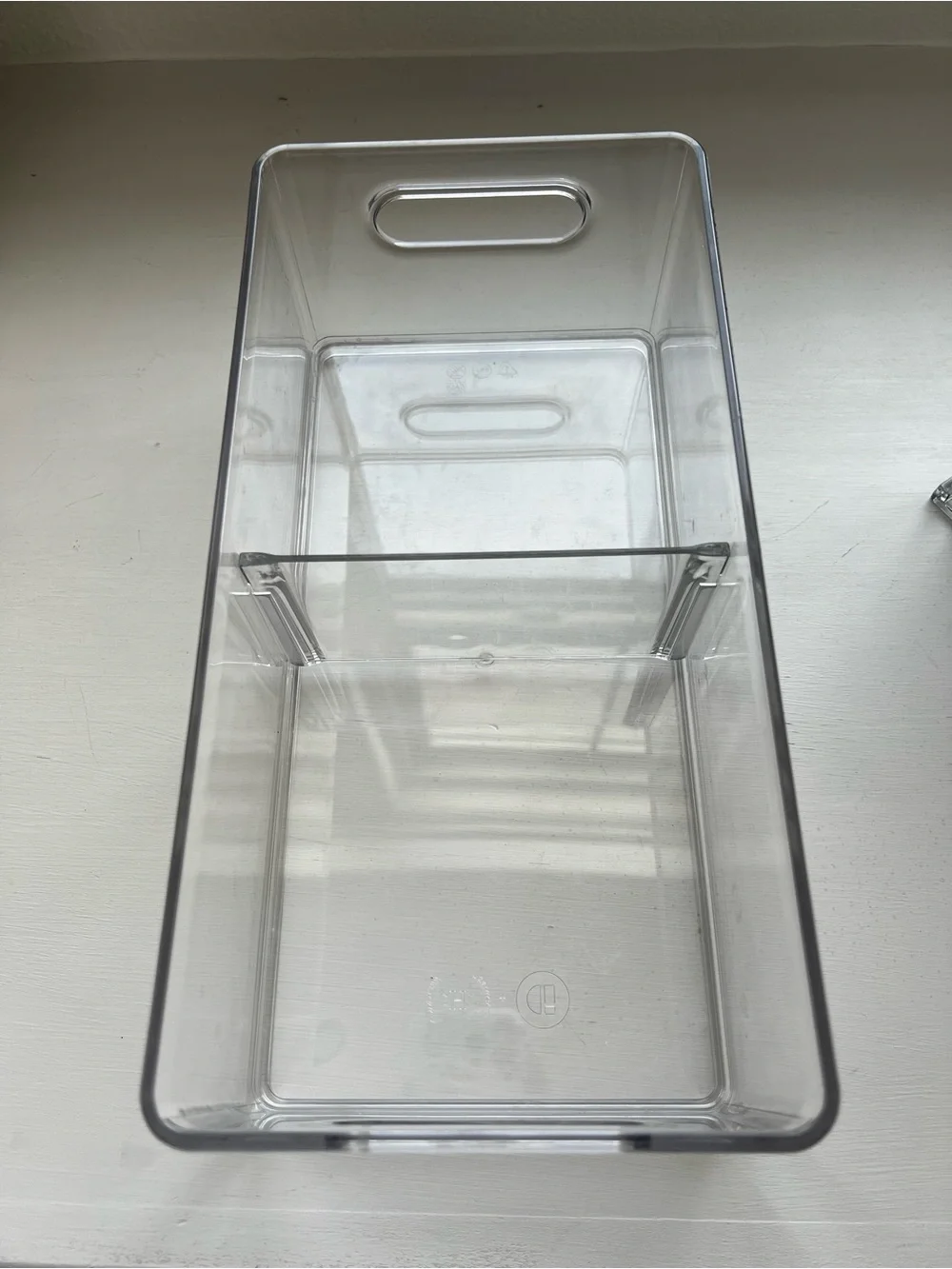 The Home Edit Clear Divided Fridge Drawer Stackable Organizers - (Set of 6)